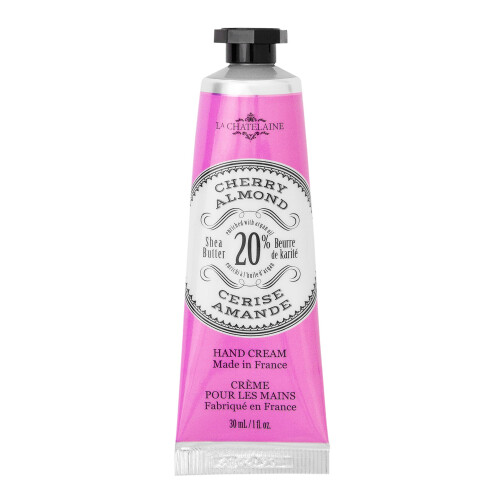 La Chatelaine 20% Sheabutter Handcreme, Reisegröße, Bio-Arganöl, Feuchtigkeitsspendend, Extra Reich