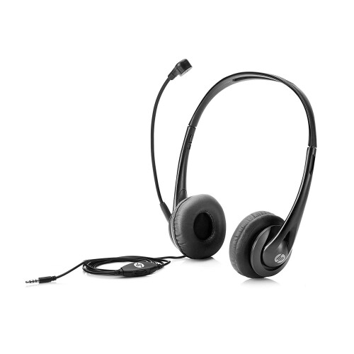 HP HP Wired Mic Headset w/Microphone for PC (3.5mm Stereo Connector)