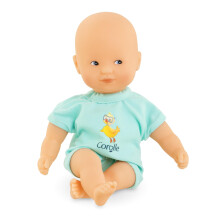 Corolle - Mi Primera Muñeca, Mini Baño, Azul, 20 cm, desde 18 Meses, 9000120310