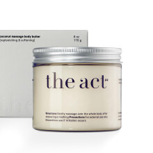 Coconut Massage Body Butter - Biologisch, Vegan, Vochtinbrengend met Shea Olie