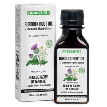 Aceite de Bardana Verde Siberiano con Extracto de Manzanilla - 100ml