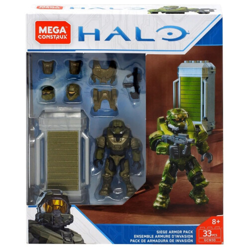 MEGA Mega Construx Halo Metallic Green Power Pack