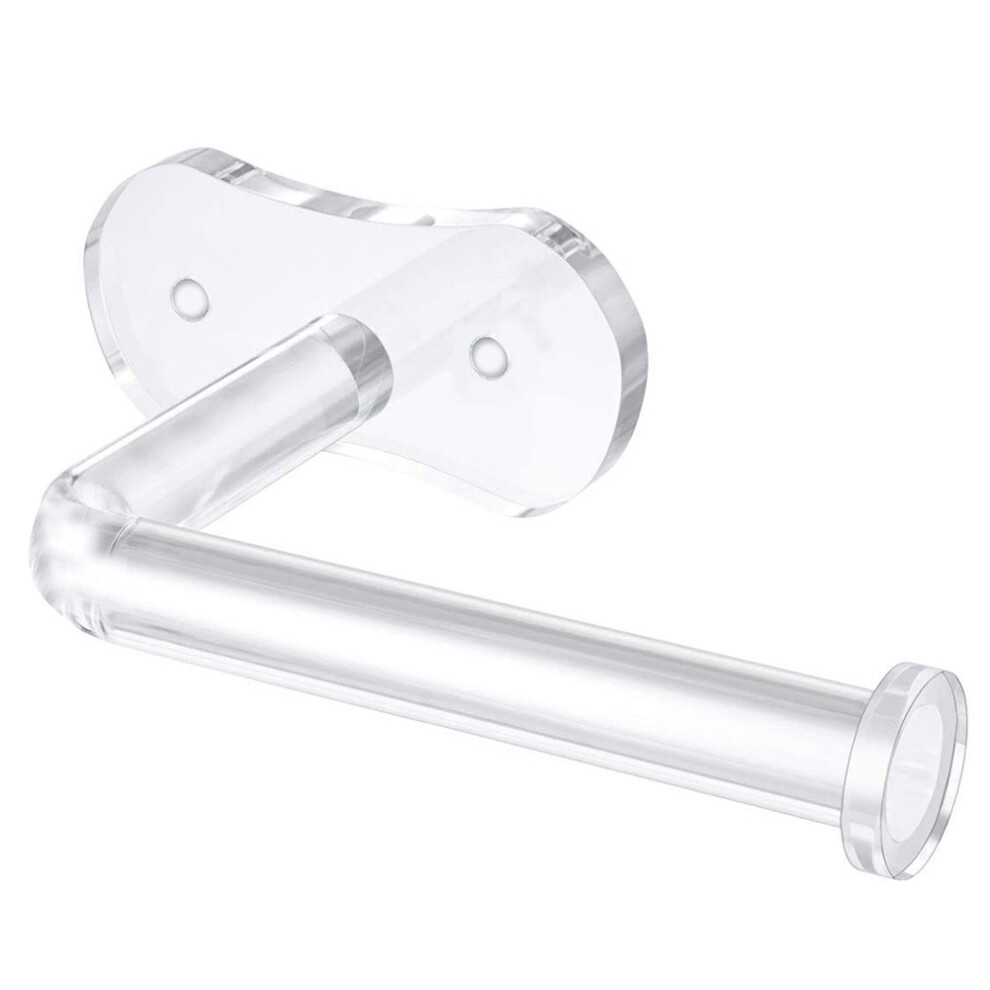 Semoic Paper Towel Holder Punch-Free Roll Paper Holder Kitchen Bathroom Wall Mounted Waterproof Storage Rack Towel Rack