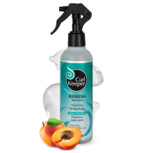 Curl Keeper Refresh Haarspray voor Krullend Haar - Lichtgewicht Waterbasis Anti-Frizz Formule, 8 Fl Oz