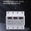 Tomzn Three Phase Adjustable Over And Under Voltage Protector Automatic Recovery Protective Device -q 1
