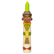 STAR WARS Avventure di Giovani Jedi, Spada Laser Elettronica Verde Kai Brightstar, Giocattoli per Bambini di 3 Anni