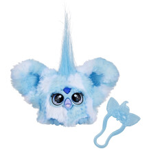 Furby Furblets SNO-Way Holiday Edition Mini Friend, 45+ Sounds, Holiday Music, Speaks Only Furbish, Electronic Plush Toys for Girls & Boys, Interactiv