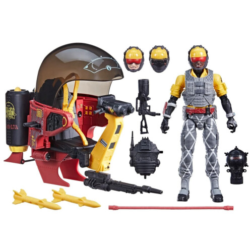 Hasbro Hasbro G.I. Joe Classified Series 98 Python Patrol Tele-Viper e Cobra Flight Pod