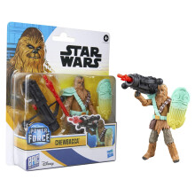 STAR WARS Epic World of Action Chewbacca 4-Inch Deluxe Action Figure & 4 Accessories, Toys for Boys & Girls Ages 4+