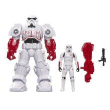 STAR WARS Epic World of Action Stormtrooper Mech Force Suit, 6.5-Inch Mech Suit & 4-Inch Action Figure, Toys for Boys & Girls Ages 4+