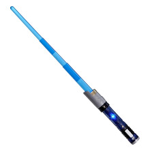 STAR WARS Lightsaber Forge Kyber Core Ezra Bridger, Spada Elettronica Blu, Costumi, Giocattoli per Bambini 4+