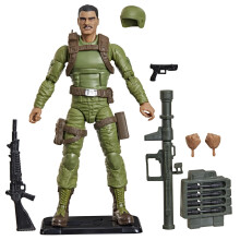 G.I. Joe Classified Series Retro Cardback Rafael Zap" Melendez, Action Figure 6 Pollici con 12 Accessori