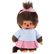 Monchhichi Gonna 8" Peluche Ragazza