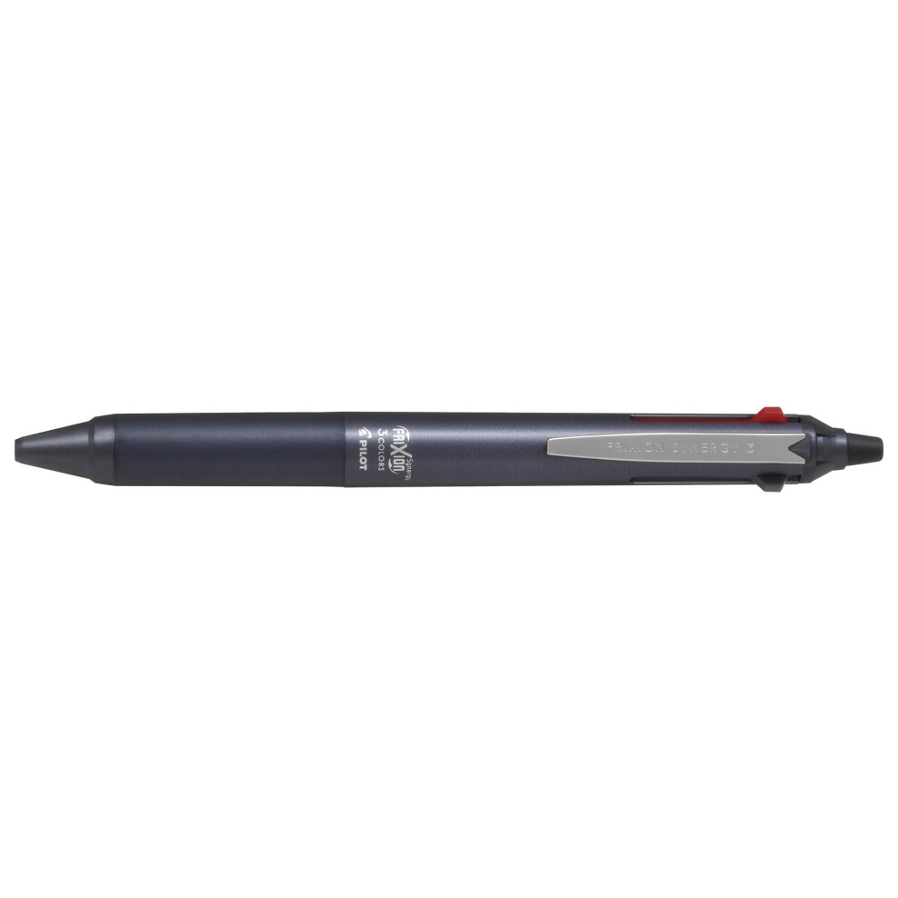 Pilot Tri-Color Ballpoint Pen Frixion Synergy 3 0.4Mm Navy Erasable Ballpoint Pen Ltfs314nv