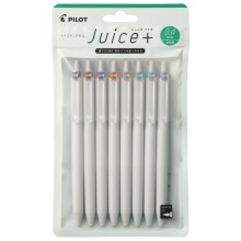 Pilot Gel Ballpoint Pen, Juice Plus, 0.4, Set of 8 Colors, LJL148C PILOT