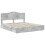 VidaXL vidaXL Storage Bed Concrete Grey 200 x 200 cm Engineered Wood 3