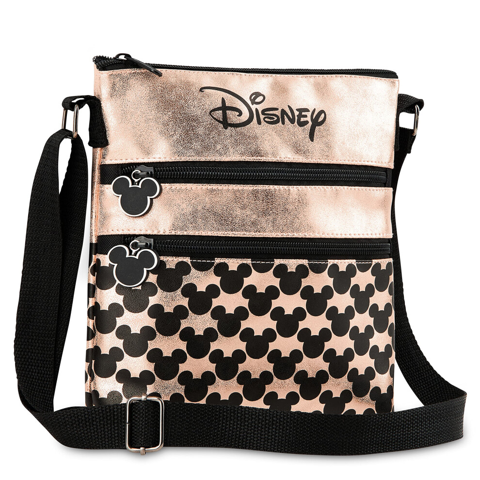 Disney Stitch Girls Purse Cross Body Bag For Kids Teens Women Shoulder Bag With Adjustable Strap Fashion Handbag Stitch Gifts (Mickey Mouse, 9.84X8.66