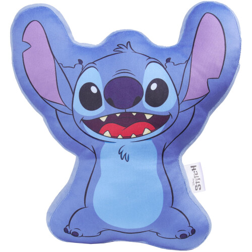 Disney Cuscini Plush 3D Disney Stitch per Letto e Viaggio, Cuscino Cuddly, Accessori Camera, Regali per Bambini