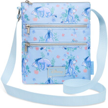 Bolso de hombro Disney Stitch para niñas y mujeres con correa ajustable (Azul, Eeyore)