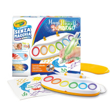 CRAYOLA Color Wonder Magic Light Brush, Magic Light Brush, Paint Set Without Stain, Creative Activity and Gift for Children from 3 Years, 25-6000, Ita