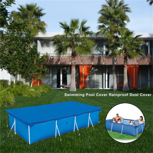 Outdoor Rectangle Pool Cover , Rainproof, Sunproof Home, Garden, Pool