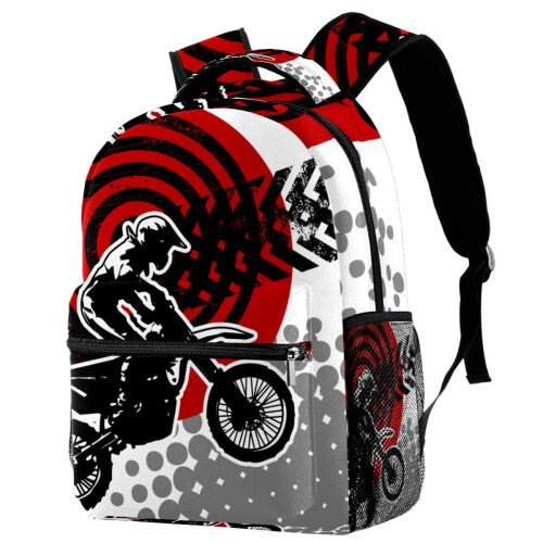 Zaini Motocross EVANLinsim per Scuola, Escursioni, Viaggi, Rucksack