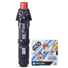 STAR WARS Spada Laser Squad Darth Vader Spada Rossa Estensibile Giocattolo per Bambini 4 Anni e Più