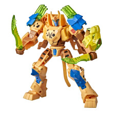 Transformers Bumblebee Cyberverse Äventyr Deluxe Class Cheetor Actionfigur, Saber Strike Attack, 5-tum