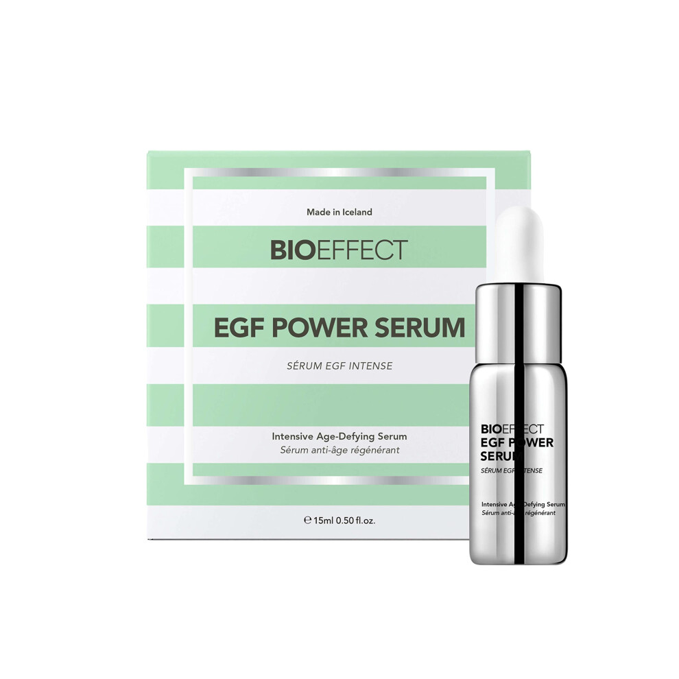 Bioeffect Egf Power Serum With Epidermal Growth Factor From Barley, Hyaluronic Acid, Kgf And A Form Of Glucosamine (Nag) To Visibly Reduce Wrinkles &