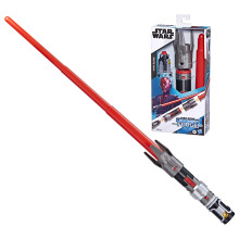 STAR WARS Lightsaber Forge Darth Maul Spada Laser Rossa Estensibile, Giocattolo Personalizzabile
