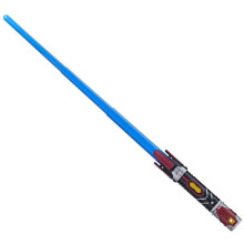 STAR WARS Lightsaber Forge Anakin Skywalker Spada Blu Estensibile, Giocattolo Personalizzabile per Bambini 4+