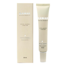 KAWAR Dead Sea Anti-Aging Face & Neck Cream | Hyaluronic Acid, Collagen, Niacinamide | Anti-Wrinkle Moisturizer for Women & Men, 1 oz