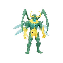Marvel Mech Strike Monster Hunters 6" Figure - Loki - F4804 - Hasbro, Green and Gold