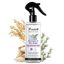 Raslok Nature+Science Rozenmarijn & Rijstwater Haarspray | 100% Natuurlijke Extracten | Lichtgewicht, Niet-vettige Formule