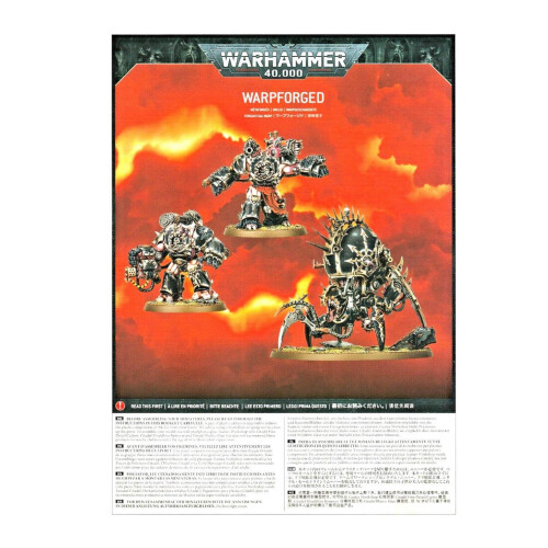 Games Workshop Warhammer 40K Chaos Space Marines Warpforged