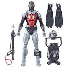 G.I. Joe Cobra EEL Serie Classified, Action Figures Collezionabili, 6-Inch, con 6 Accessori (Esclusiva Amazon)