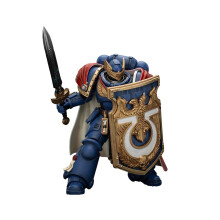 JOYTOY Warhammer 40,000 1/18 Action Figure-Ultramarines Victrix Guard con Scudo e Spada-Model Regalo Compleanno