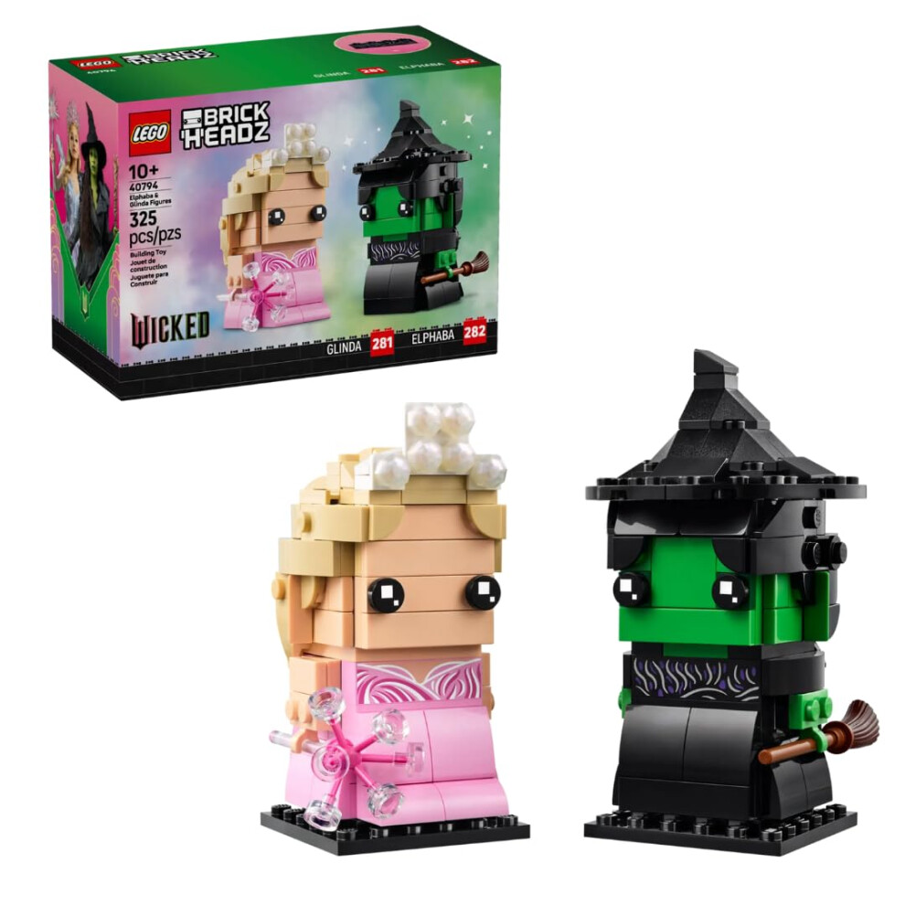 Lego Brickheadz Wicked Elphaba & Glinda