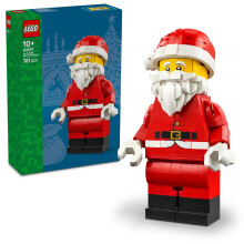 LEGO 40820 Minifigure di Babbo Natale Deluxe, Blocchi Giocattolo, Bambini, Ragazze, 10 Anni e Più