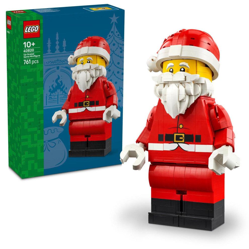 Lego Up-Scaled Santa Minifigure Construction Set - Image 18