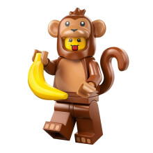LEGO Minifigure Serie Animali 28 Costume Scimmia (71051-4)