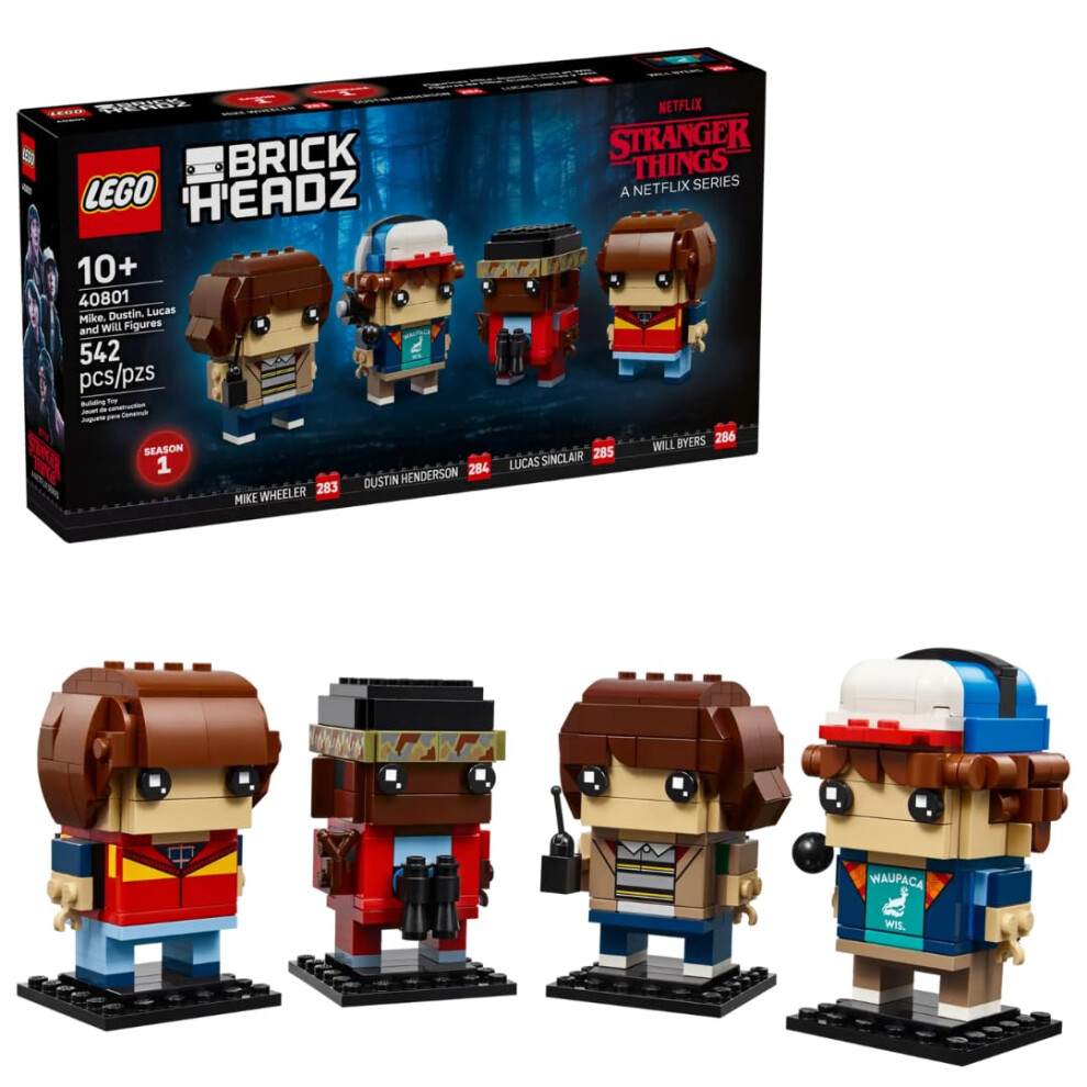 Lego Brickheadz Mike, Dustin, Lucas, Will Figures 40801