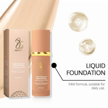 (4pcs) Moisturizing Sunscreen Foundation Medium SPF50+ Waterproof Oil-Control Lightweight Matte Long Lasting Nourish Liquid Foundation