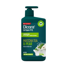 Dicora Urban Fit Douchegel - Natuurlijke Lichaamswas voor Vrouwen en Mannen - Hydraterende Lichaamswas - Matcha en Peer - 27,8 oz