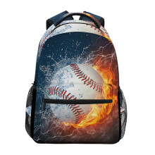 Kcldeci Baseball Kinderrugzak voor Jongens en Meisjes, Schoolrugzak, Boektas, Reisrugzak