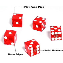 19mm Casino Style Dice Set - AAA Precision Series