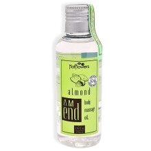 HOT FLOWERS Body Sensual Massage Oil Set for Moisturizer and Nourish The Skin - Women and Couples (Almond)