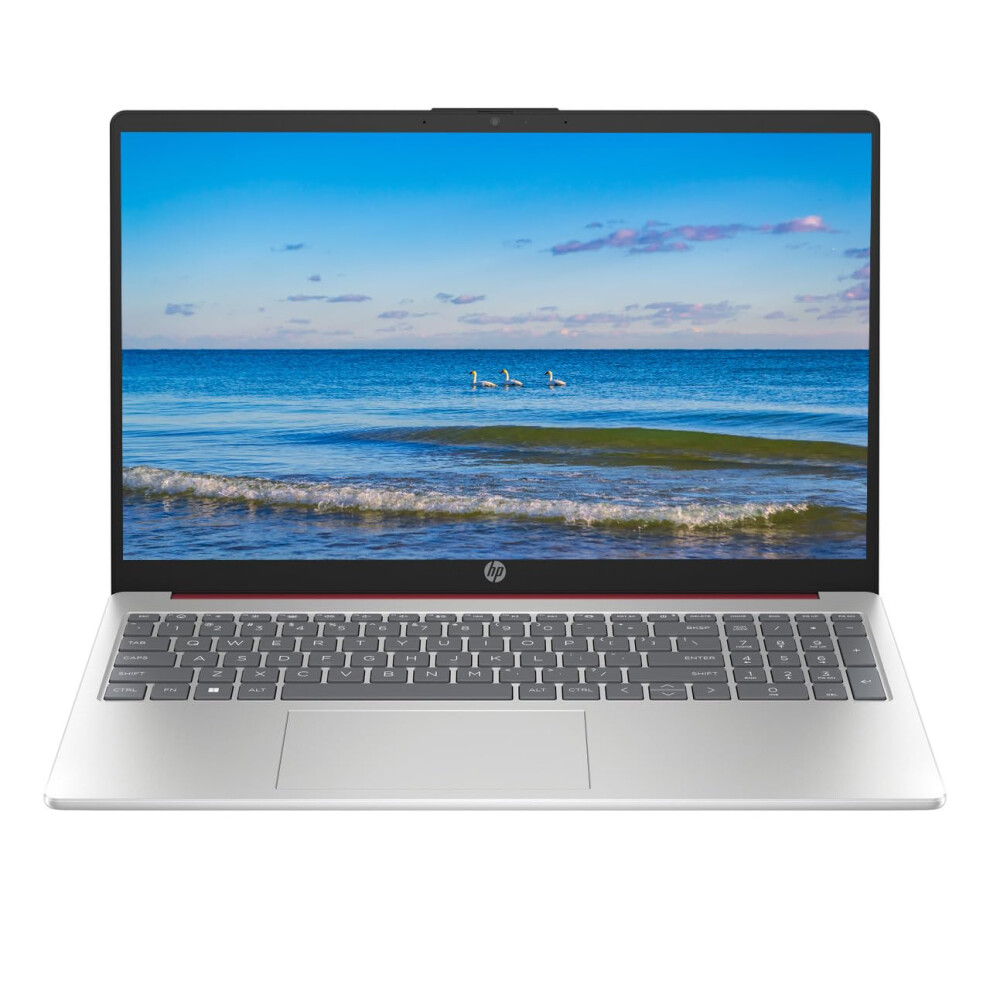 HP 2024 Portable 15'' HD Micro-Edge IPS Laptop, Intel Pentium Processor Up to 3.68GHz, 16GB DDR4, 128GB SSD, HDMI, Webcam, Ultra-Fast 6th Gen WiFi, Wi-image-OPC-PVTGGDK-NEW