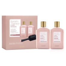 Alfaparf Milano Keratin Therapy Lisse Design Champú y Acondicionador - Para Cabello Dañado