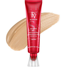 FV Vattentät Flytande Foundation med Matt Finish, Lätt, Olje-Fri, Naturlig Makeup för Kombinerad & Fet Hud